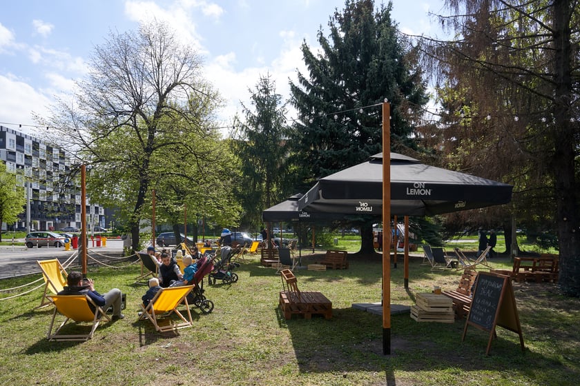 Iskra Park przy ul. Grabiszyńskiej