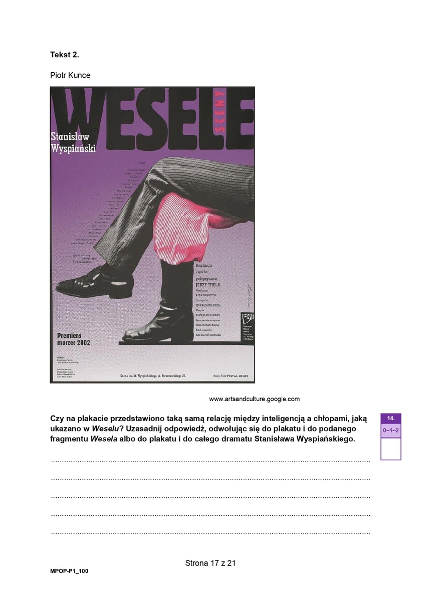 Matura z j. polskiego (formuła 2023)