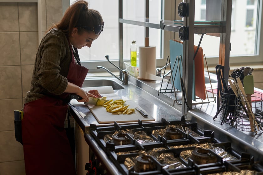 Ania gotuje wieprzowinę z mango