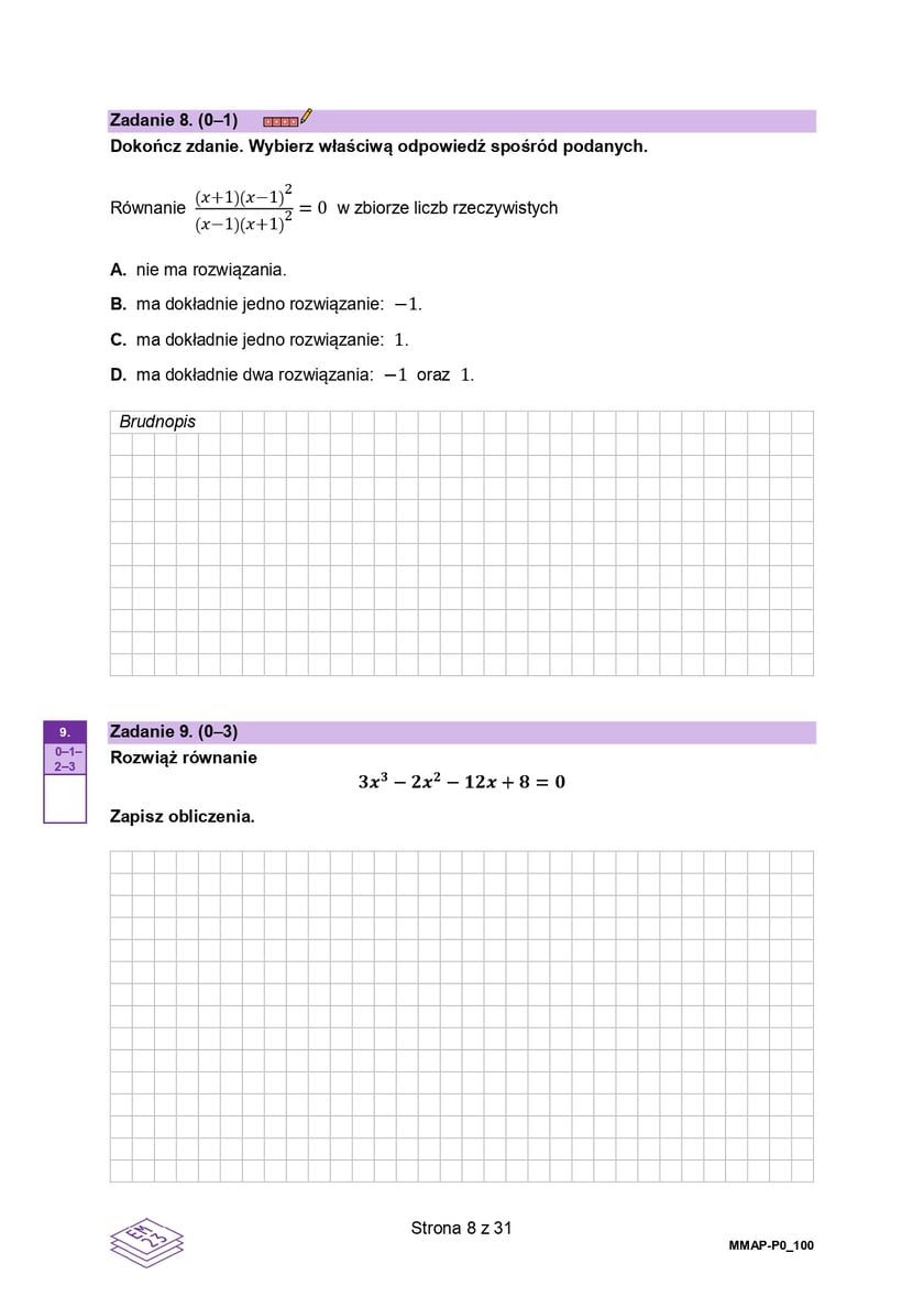 Arkusze maturalne z z matematyki formula 2023