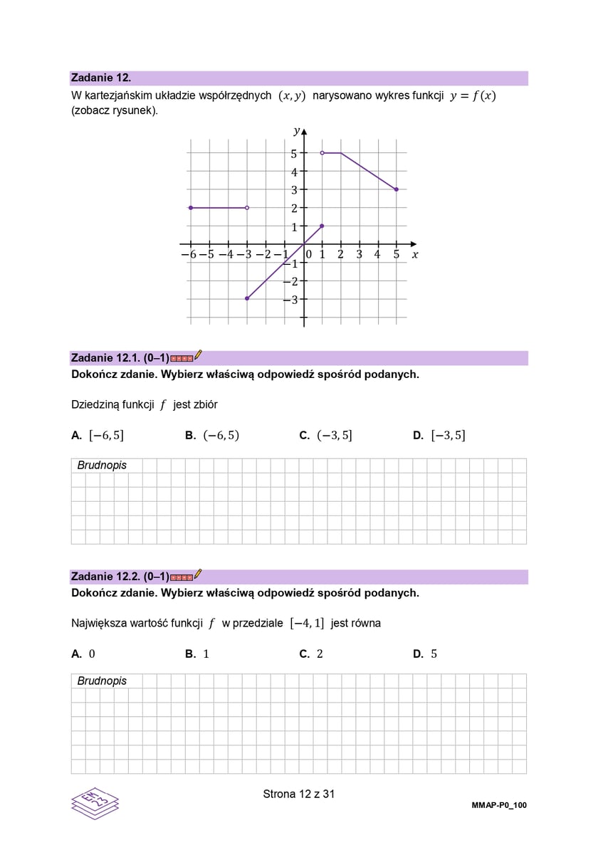 Arkusze maturalne z z matematyki formula 2023