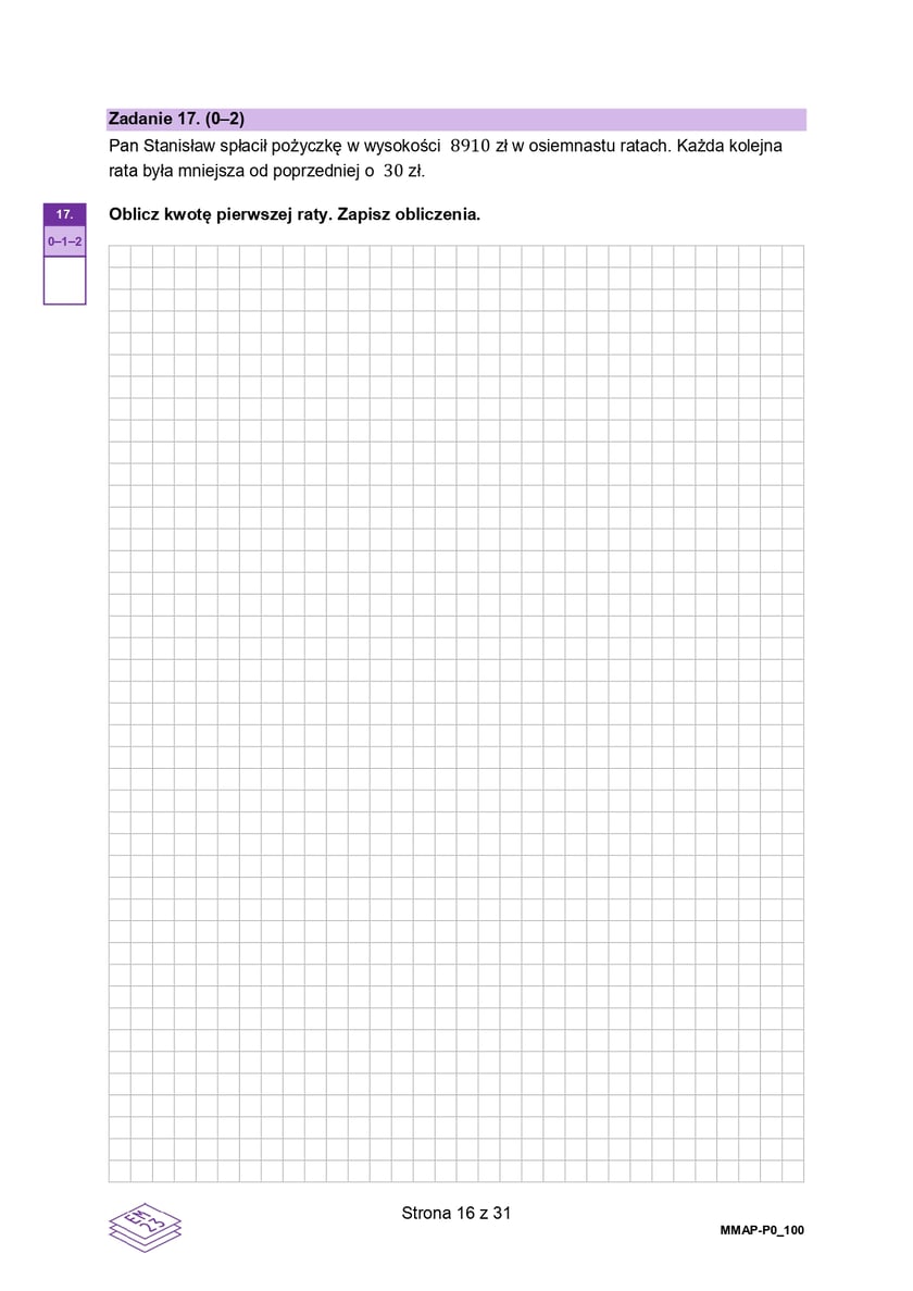 Arkusze maturalne z z matematyki formula 2023
