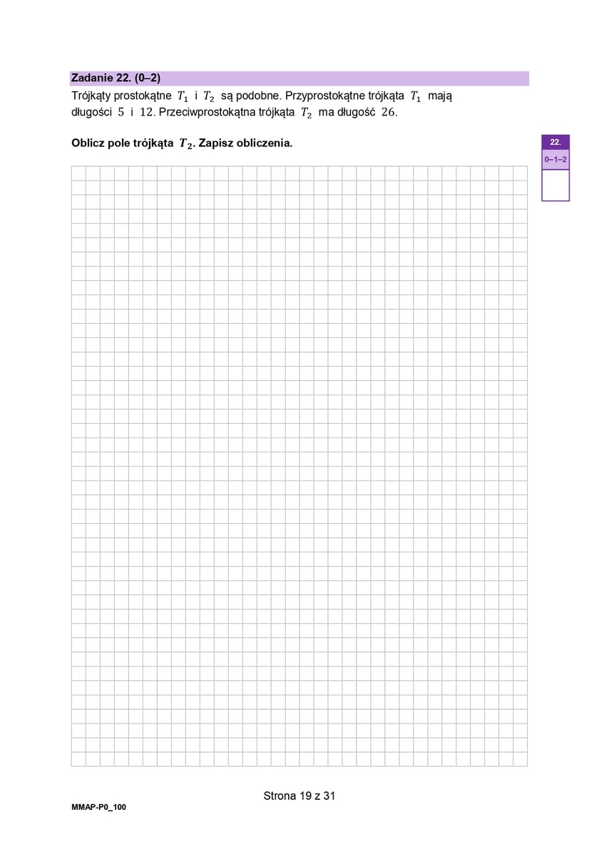 Arkusze maturalne z z matematyki formula 2023