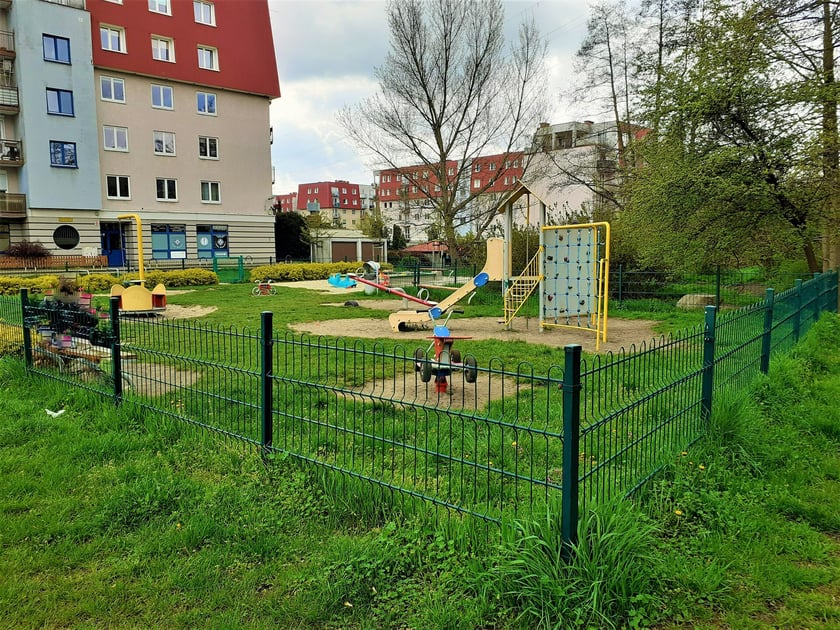 Zieleniec przy ul. Róży Wiatrów