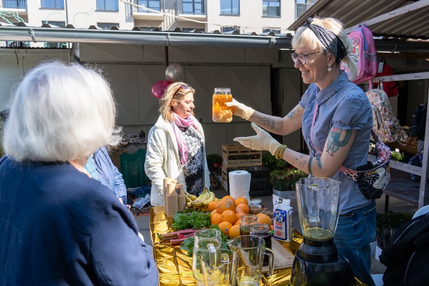 Piknik na targowisku przy ul. Ptasiej - 13 maja 2023