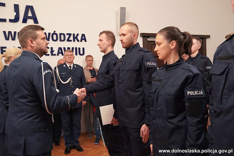 Ślubowanie nowych policjantów, Wrocław, 15.05.2023