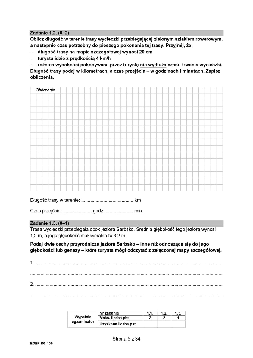 Matura z geografii (poziom rozszerzony)