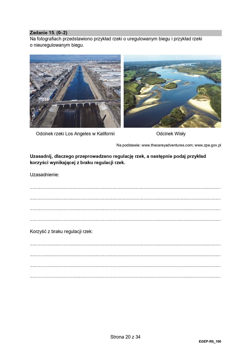 Matura z geografii (poziom rozszerzony)