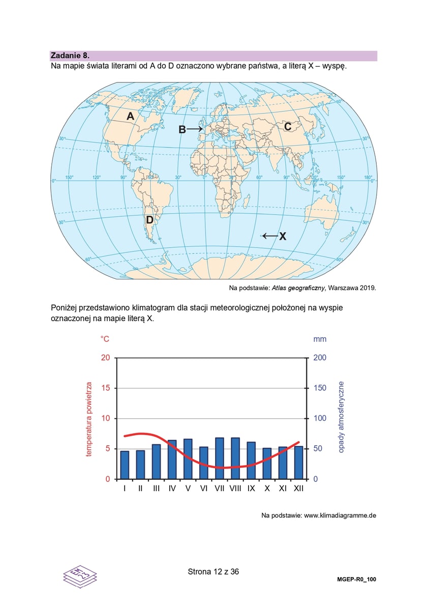 Matura z geografii (poziom rozszerzony)
