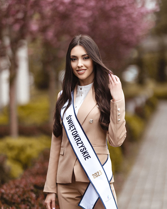 Kandydatki do Miss Polski 2023. Wiktoria Kurek, woj. świętokrzyskie