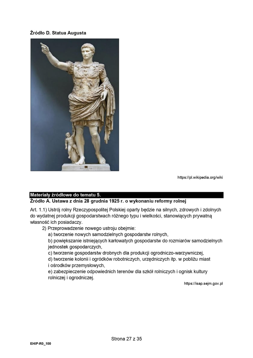 Matura z historii (poziom rozszerzony)