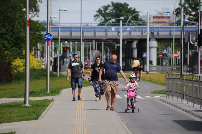 Wrocławianie na majowym spacerze