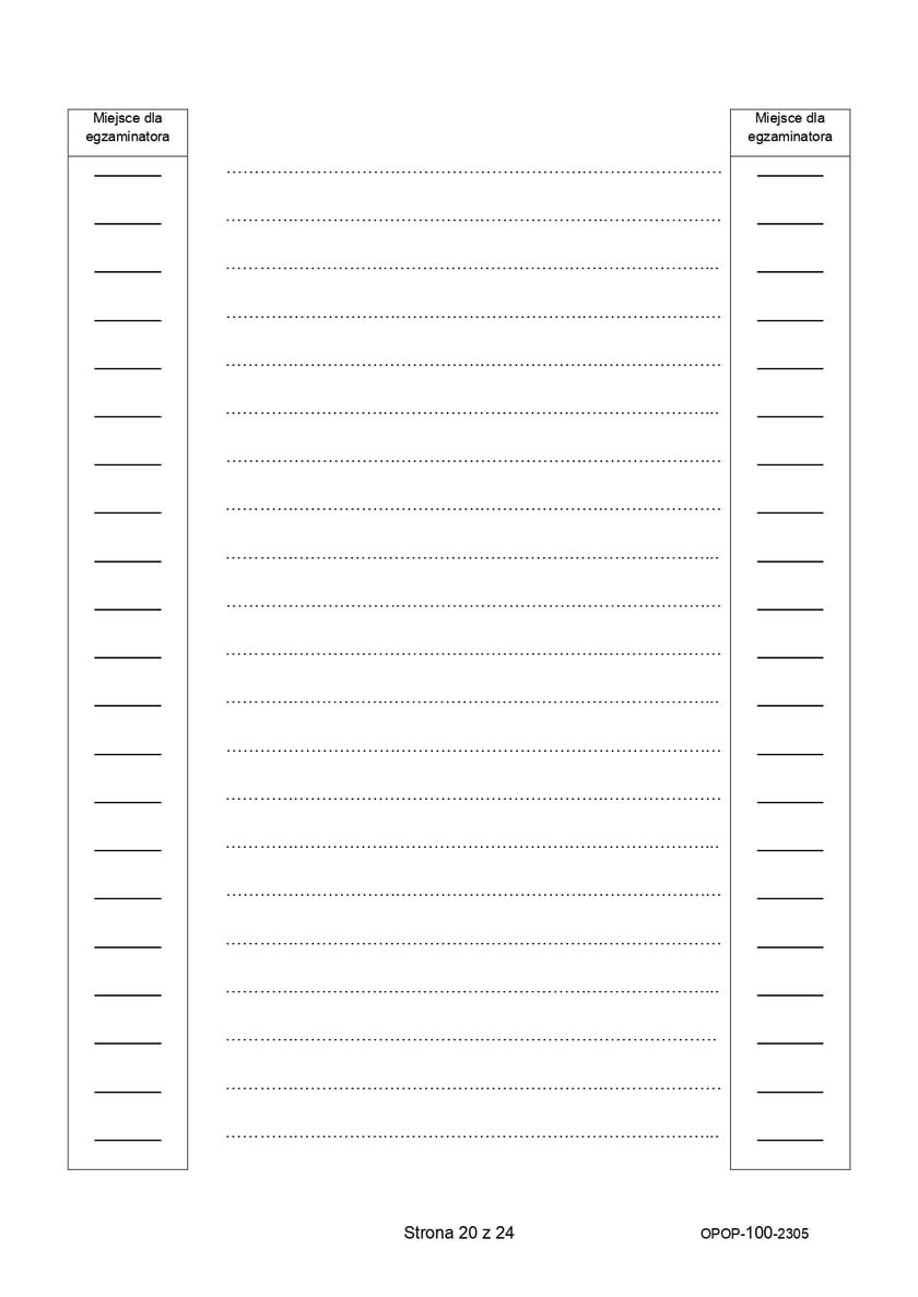 Egzamin ósmoklasisty 2023  - język polski