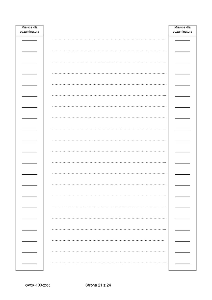 Egzamin ósmoklasisty 2023  - język polski