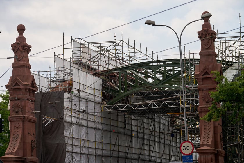 Remont mostu Zwierzynieckiego - 25 maja 2023 r.