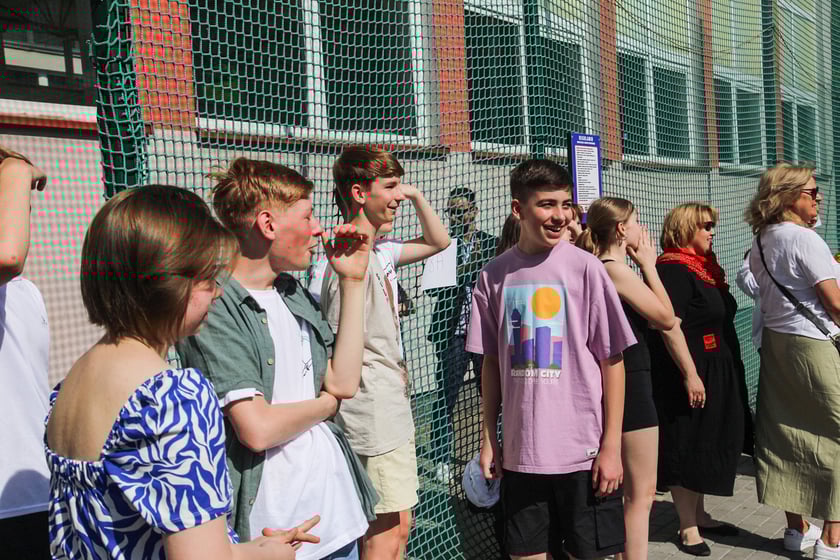 Impreza sportowa z okazji Dnia Dziecka i otwarcia boisk przy szkole podstawowej nr 29 we Wrocławiu