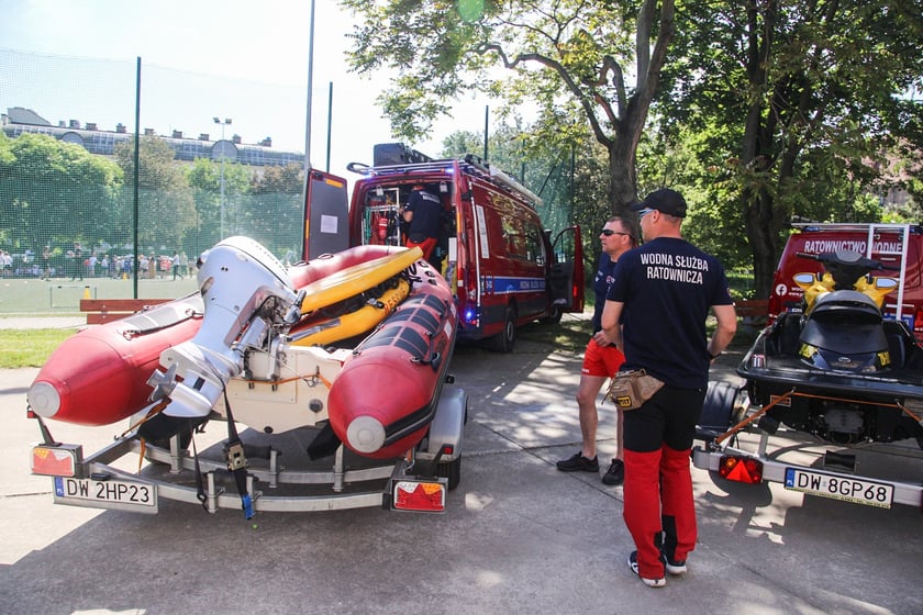 Impreza sportowa z okazji Dnia Dziecka i otwarcia boisk przy szkole podstawowej nr 29 we Wrocławiu