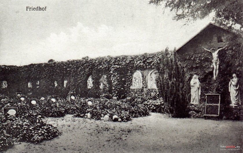 1930, cmentarz klasztorny