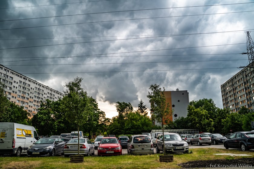 Wał szkwałowy nad Wrocławiem