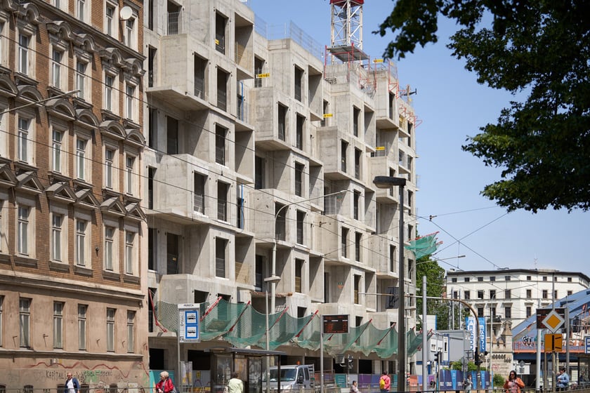 Budowa budynku hotelowo-usługowego przy ulicy Grabiszyńskiej