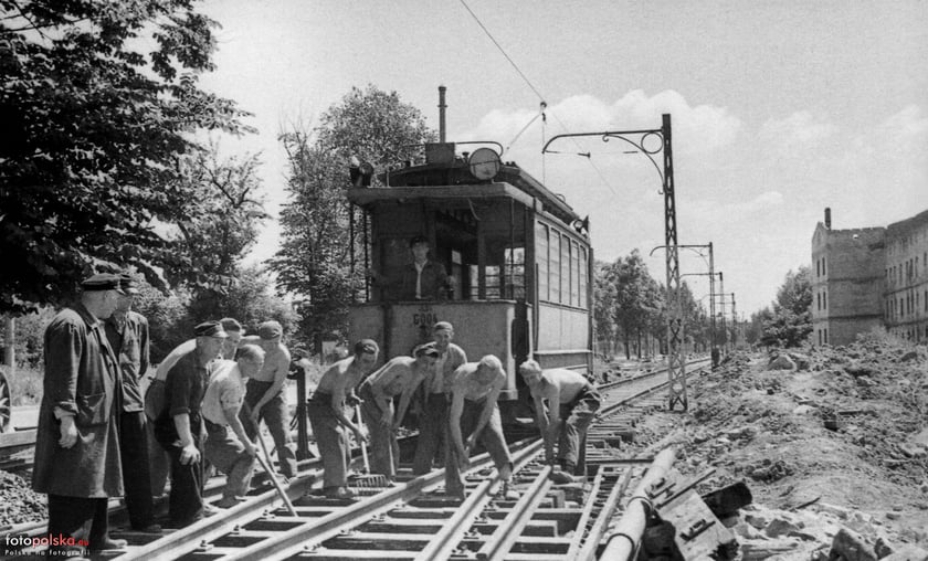 Dawne elektryczne tramwaje we Wrocławiu