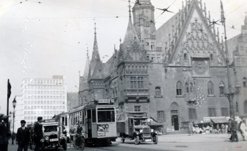 Dawne elektryczne tramwaje we Wrocławiu