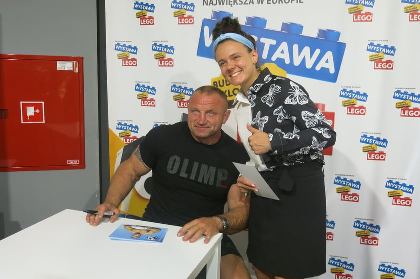 Podczas wydarzenia można było porozmawiać z Pudzianem&nbsp;