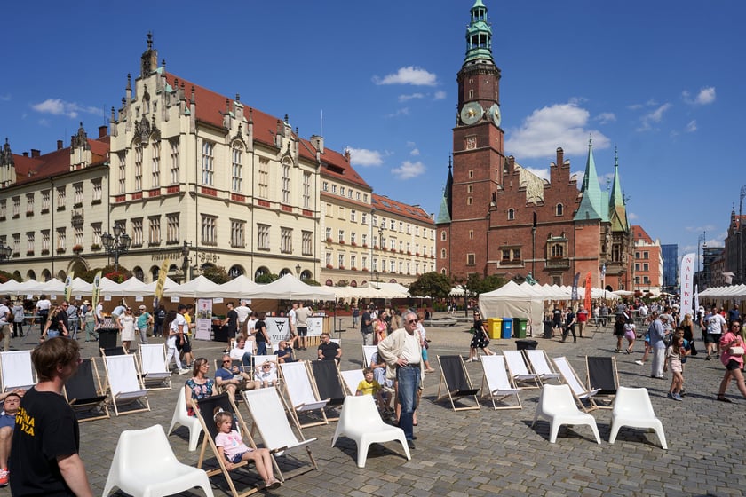 Festiwal kulinarny Delicje Regionów na wrocławskim Rynku