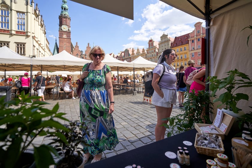 Festiwal kulinarny Delicje Regionów na wrocławskim Rynku