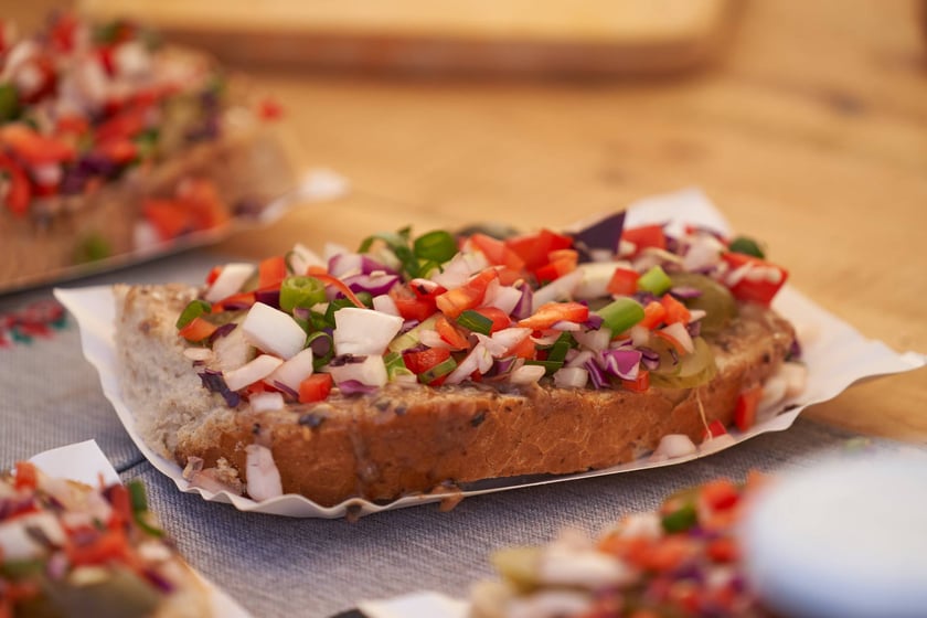 Festiwal kulinarny Delicje Regionów na wrocławskim Rynku