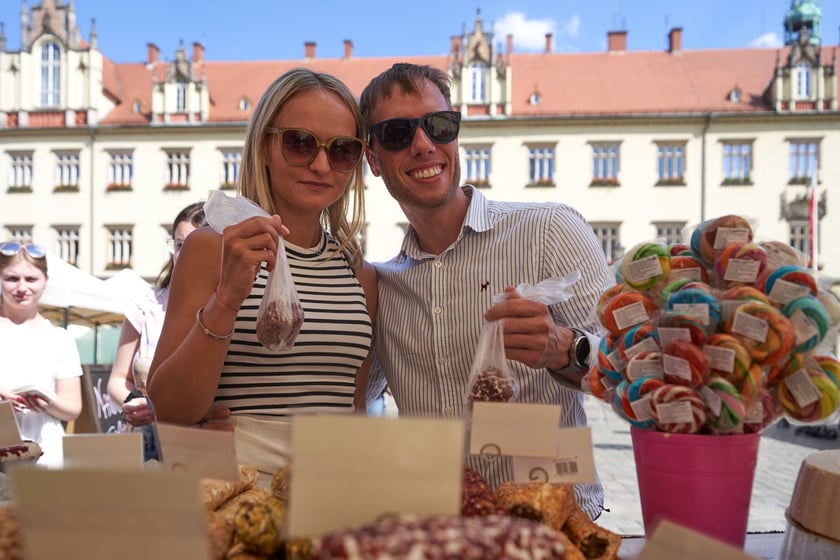 Festiwal kulinarny Delicje Regionów na wrocławskim Rynku