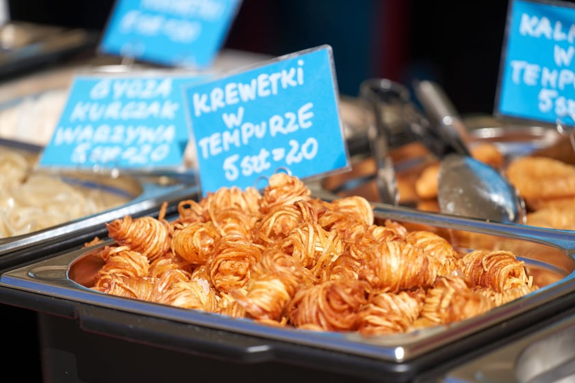Festiwal kulinarny Delicje Regionów na wrocławskim Rynku