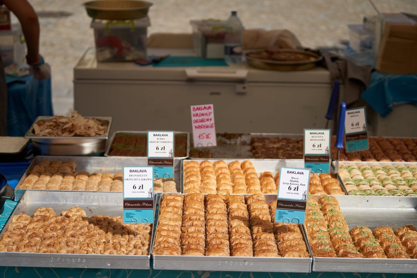 Festiwal kulinarny Delicje Regionów na wrocławskim Rynku