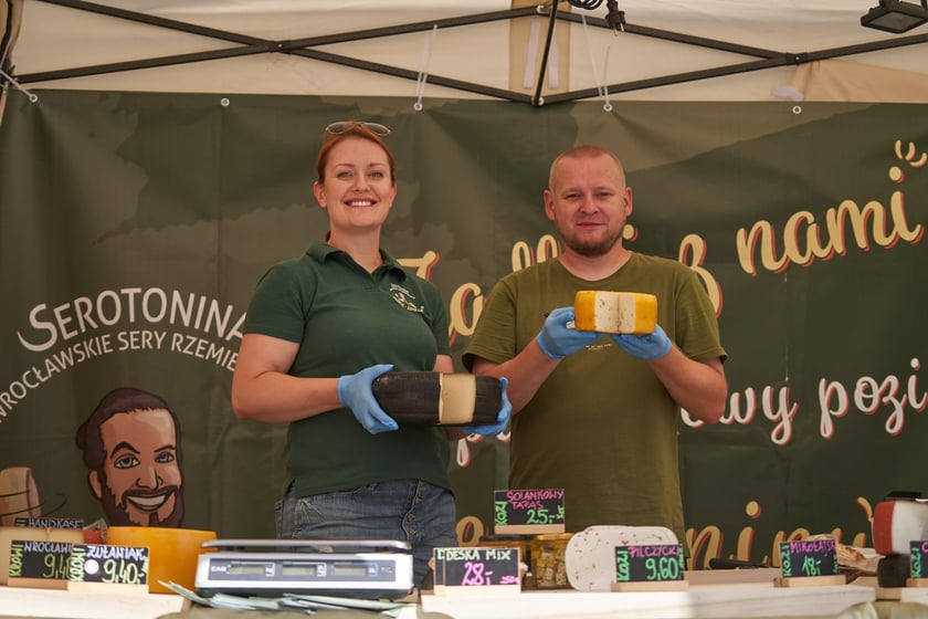 Festiwal kulinarny Delicje Regionów na wrocławskim Rynku