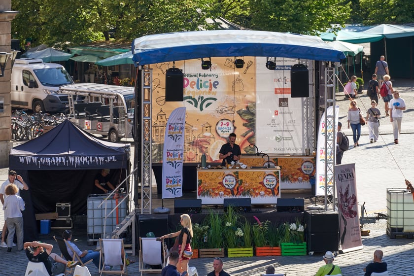 Festiwal kulinarny Delicje Region&oacute;w w rynku do niedzieli 9 lipca do 20.00