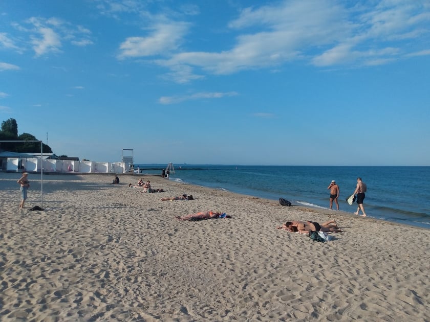 Odessa. Plaża nad Morzem Czarnym