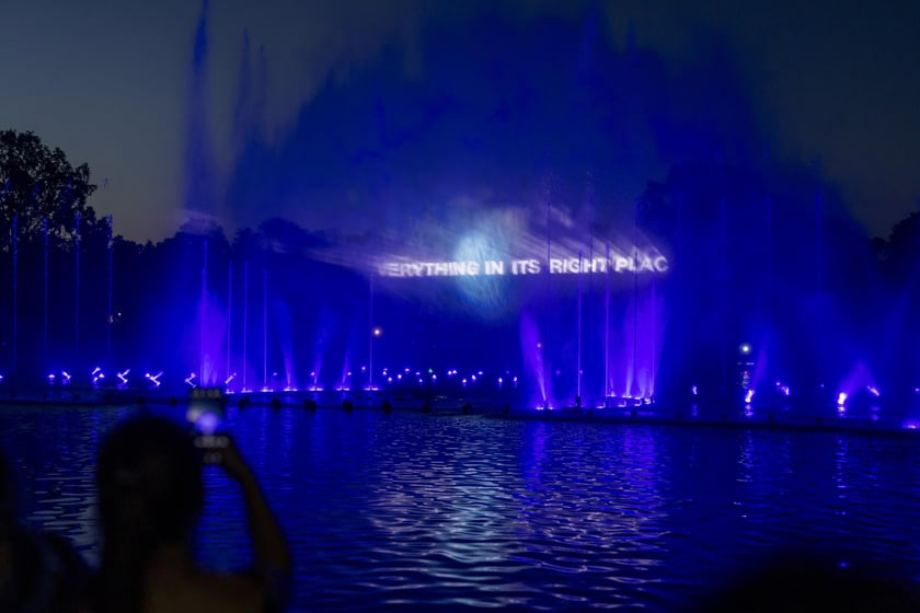 Pokaz specjalny Fontanny Multimedialnej we Wrocławiu - w sobotę 15 lipca Mikro&Makro Kosmos.