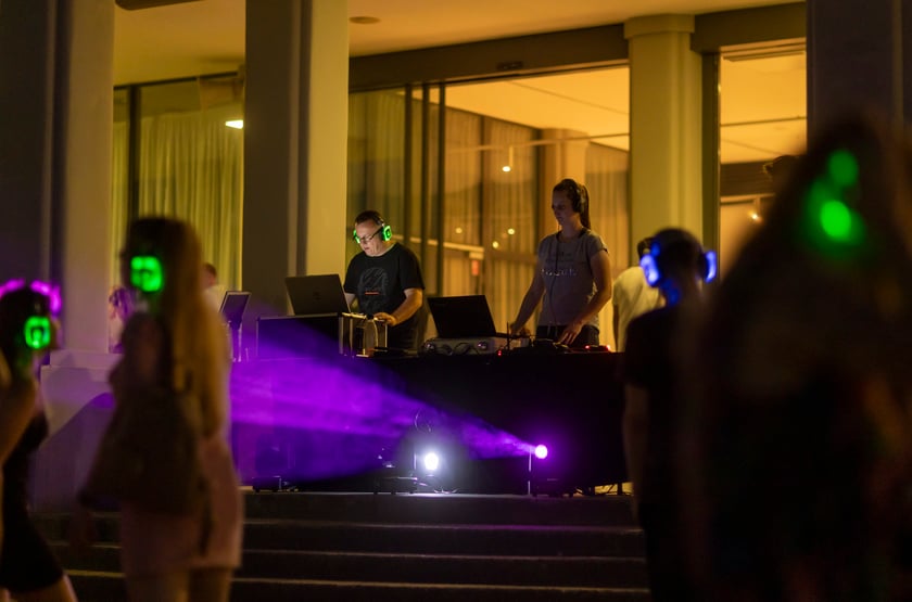 Silent Disco na Hali Stulecia