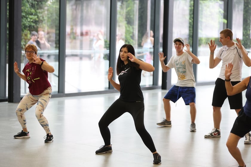 Darmowy trening zumby w ramach Lata na Pergoli&nbsp;