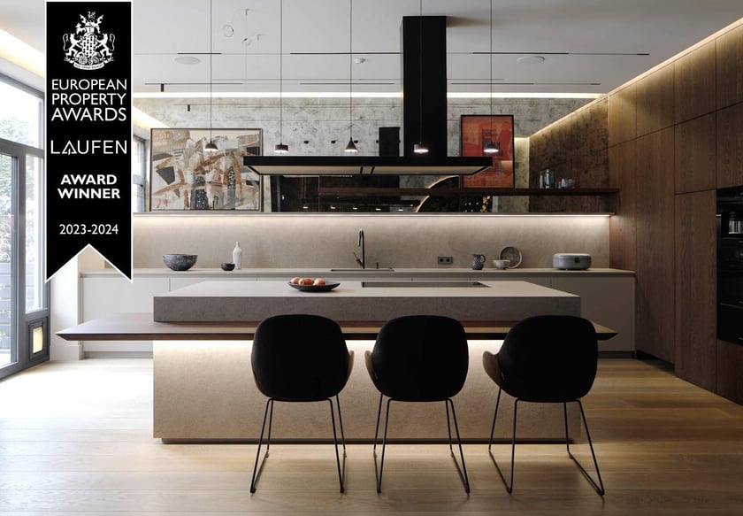 Nagrodę otrzymało biuro TISSU Architecture za projekt wnętrza w warszawskiej rezydencji