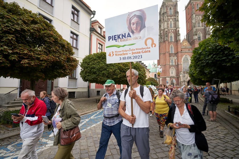 Piesza Pielgrzymka Wrocławska rozpoczęła się w czwartek, 3 sierpnia