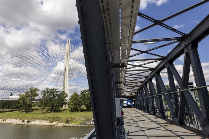 stopień wodny na Rędzinie po remoncie, sierpień 2023