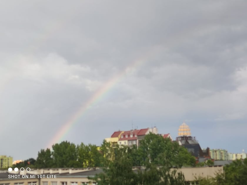 Tęcza nad Wrocławiem