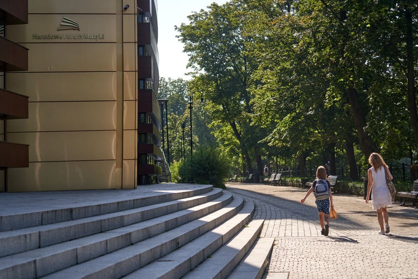 pl. Wolności i Narodowe Forum Muzyki