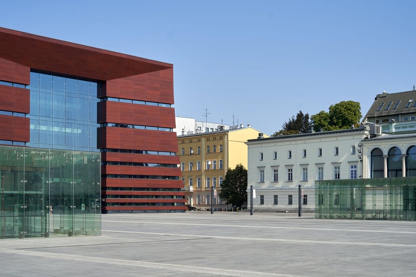 pl. Wolności i Narodowe Forum Muzyki