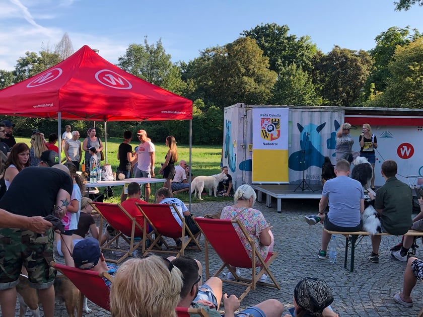 Nadodrzański Dzień Psa w Parku Staszica