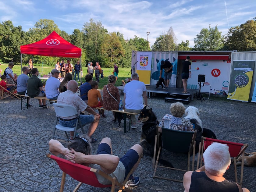 Nadodrzański Dzień Psa w Parku Staszica