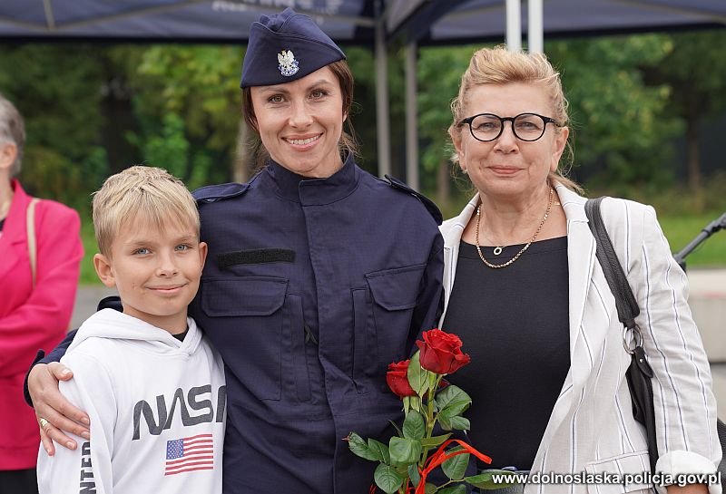 Uroczyste ślubowanie policjantek i policjantów