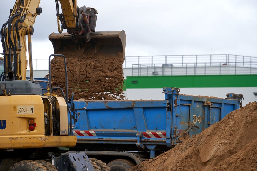 Budowa przystanku kolejowego w Mirkowie