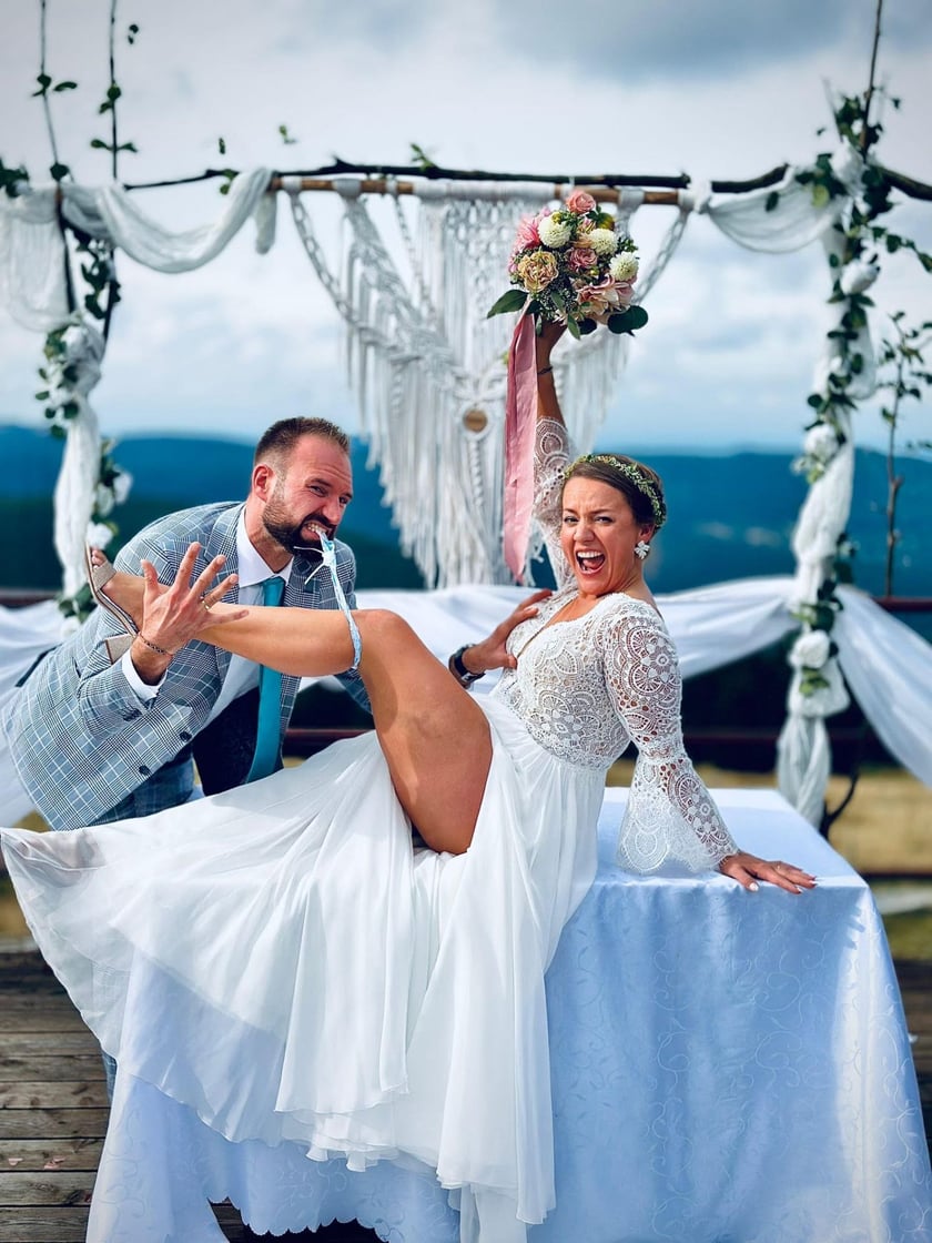 Wesele Joanny i Oskara Krzewińskich na Hali Szrenickiej
